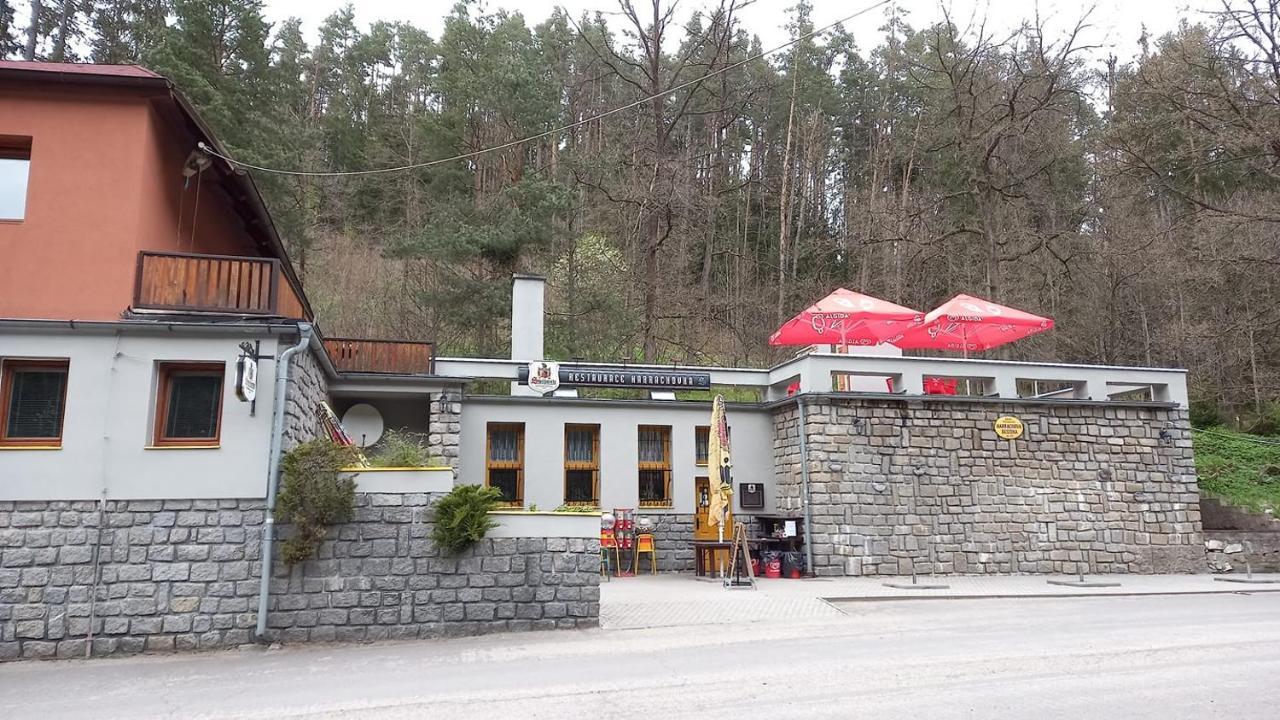 Lesni Restaurace Harrachovka Hotell Tábor Exteriör bild